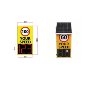 Speed Radar Sign - 1200 x 650mm